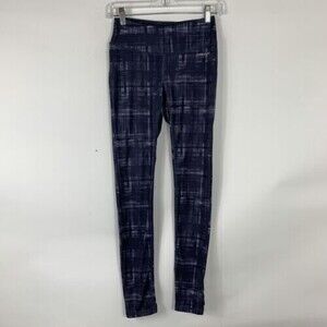 Head Athletic Pants Women's Size XS Tennis Mid Rise Purple Leg Cut Outs